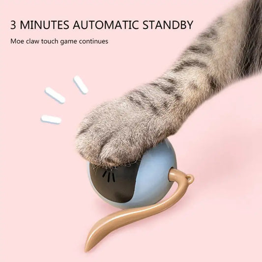 Automatisches, sich selbst drehendes Katzenspielzeug