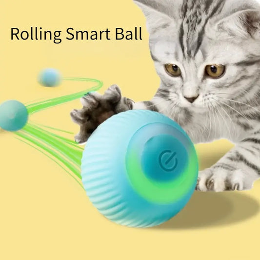 Elektrisches Katzenspielzeug mit rollenden Bällen